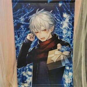 Kuzuha B2 Tapestry Virtual YouTuber Nijisanji Kuzuha Wall Scroll White Day Anime